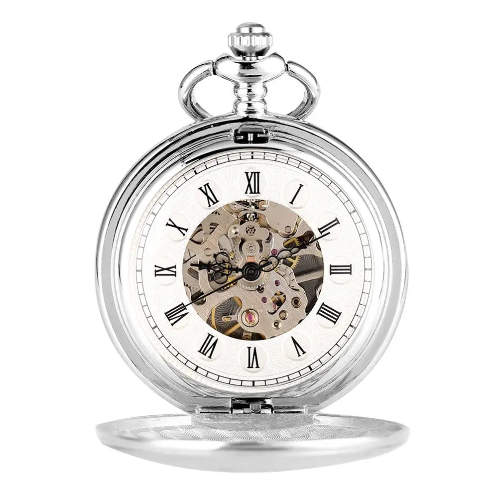 Paire De Montres De Poche Argent Sterling Anglais 1790 - Boîtier Fusée Avec Chaîne Originale - Occasion