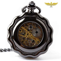 MONTRE DE POCHE GOUSSET STEAMPUNK PLATINE - Montre-de-poche-gousset.com MONTRE DE POCHE GOUSSET STEAMPUNK PLATINE