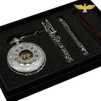 Coffret cadeau montre à gousset mécanique - Montre-de-poche-gousset.com Coffret cadeau montre à gousset mécanique