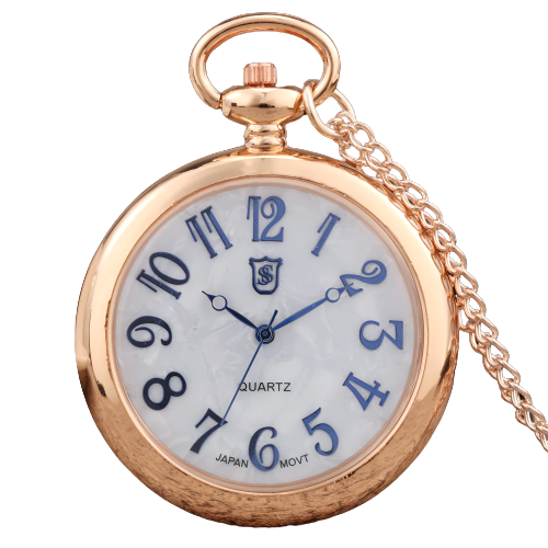 Mouvement De Montre De Poche Vintage - Calibre Déposé, Cadran Fleuri 38 Mm - Mécanique Manuel