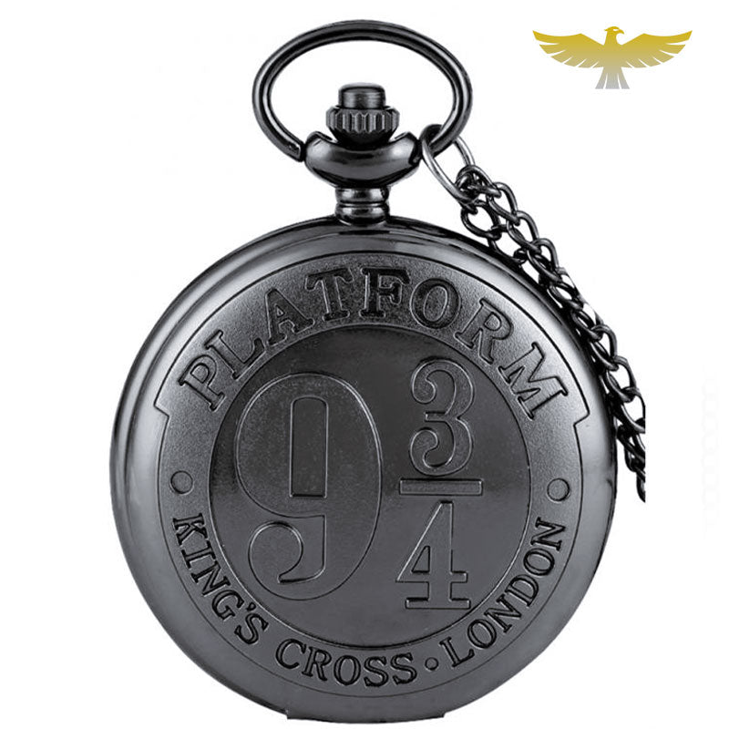 Montre De Poche Harry Potter – Bronze Avec Perles – Coffret Et Pochette Inclus
