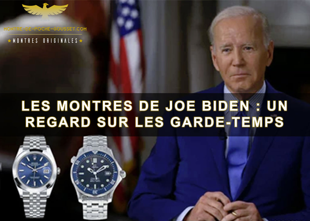 Les montres de Joe Biden : un regard sur les garde-temps du président américain