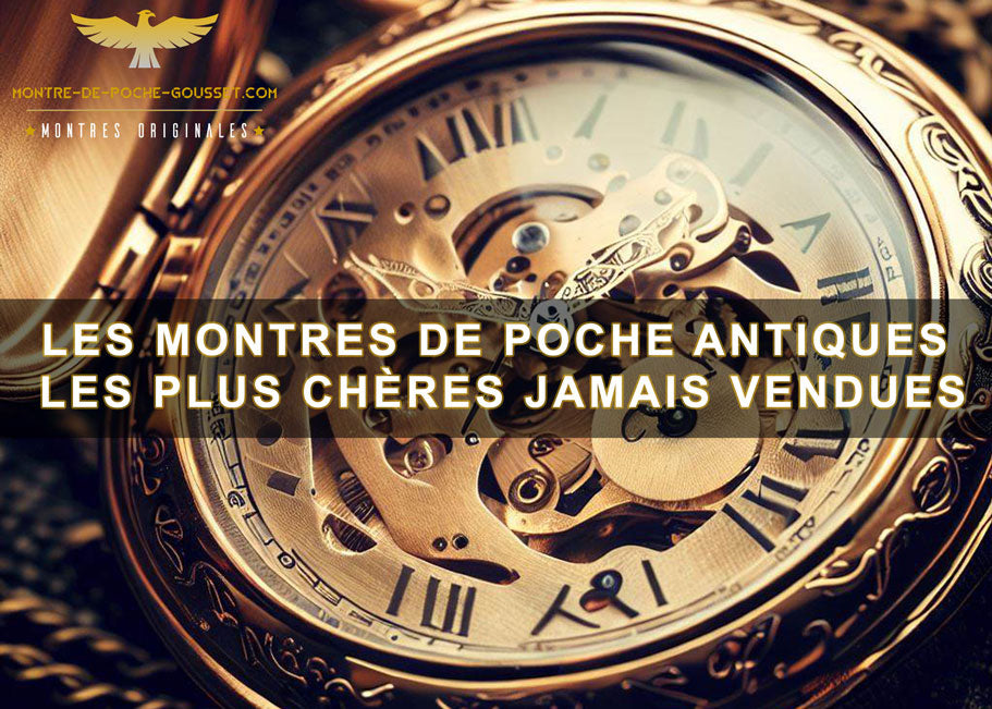 Montre de poche vintage en laiton antique de 5,1 cm Montre de poche vintage en laiton antique de 5,1 cm