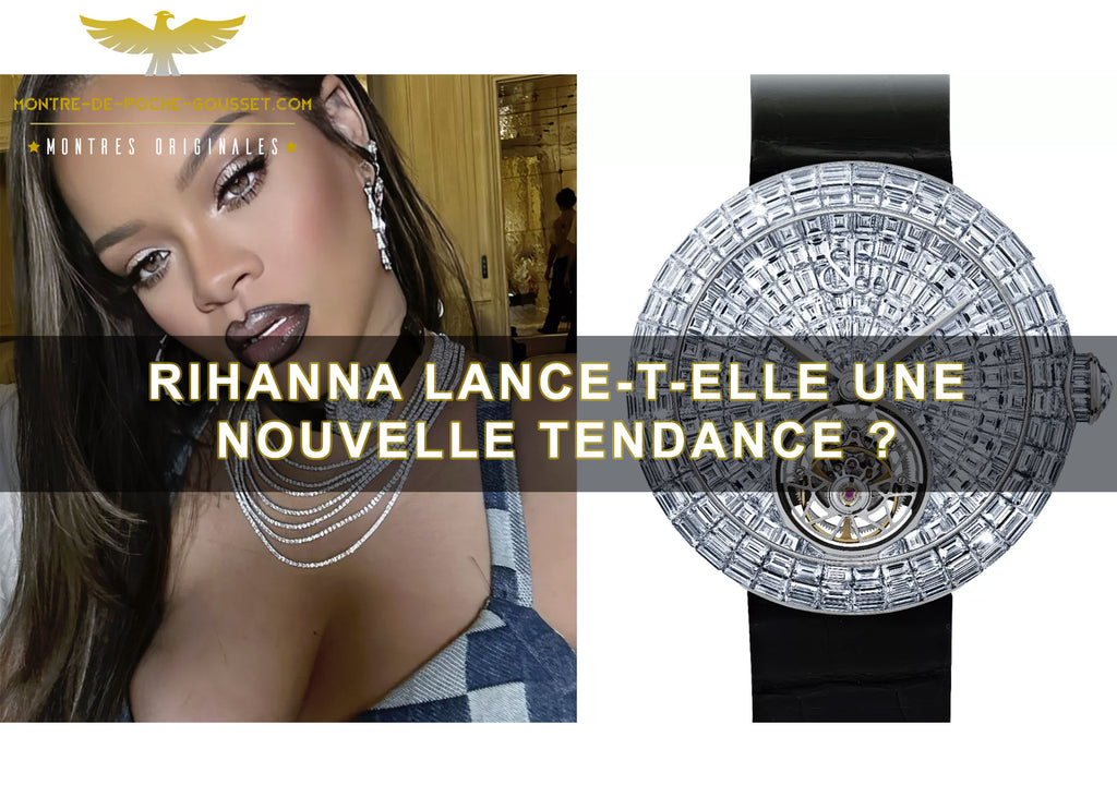 Rihanna lance-t-elle une nouvelle tendance avec sa montre collier Choker Watch