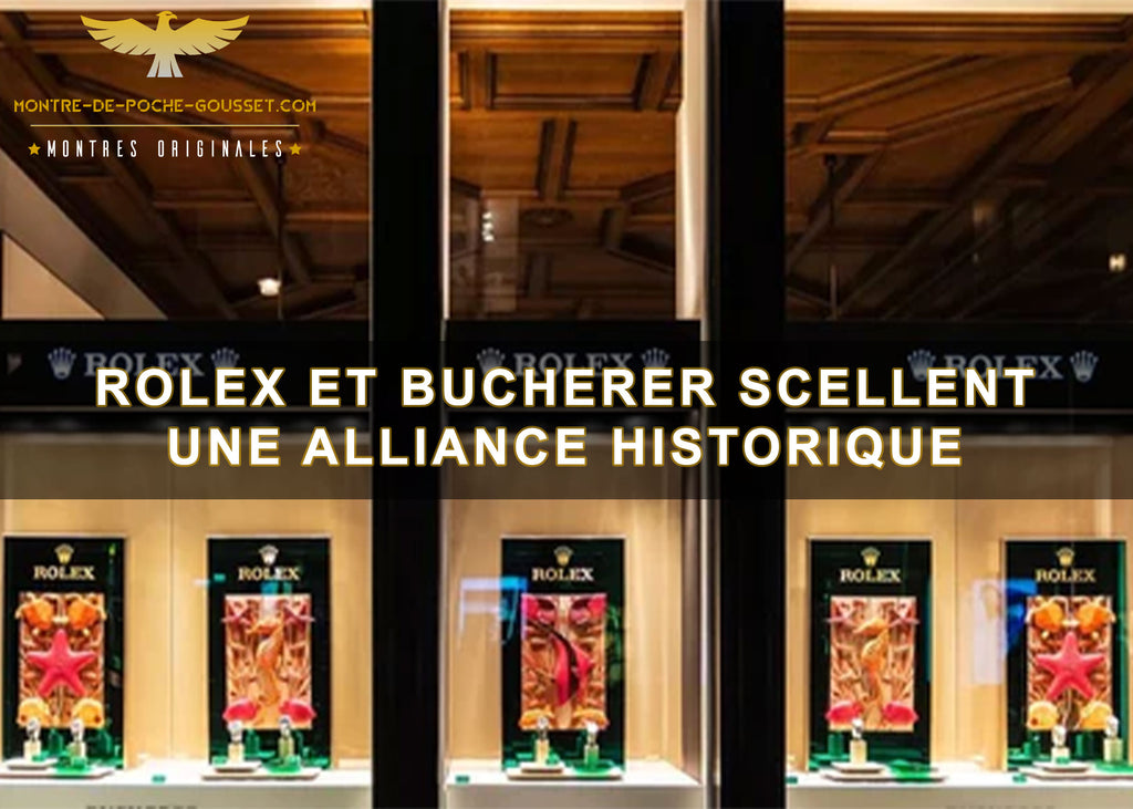 Rolex et Bucherer scellent une alliance historique