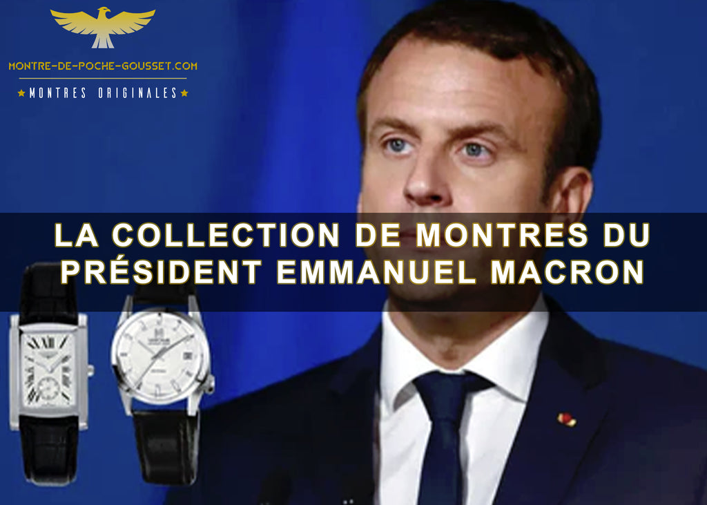La collection de montres du Président Emmanuel Macron