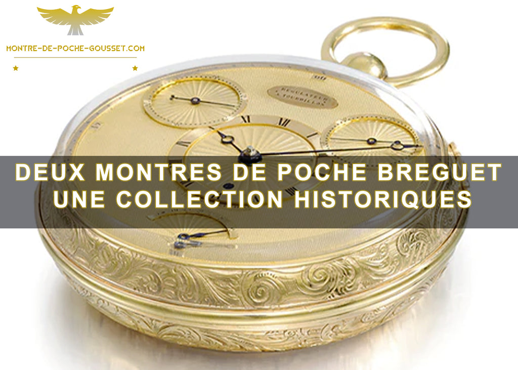 Deux montres de poche Breguet vintage pour une collection de montres historiques