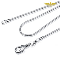 Chaine collier argent 925 1mm montre à gousset