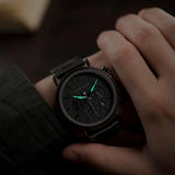 Montre bracelet en bois Chronographe - montre-de-poche-gousset