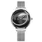 Montre bracelet quartz or rose chic femme silverband