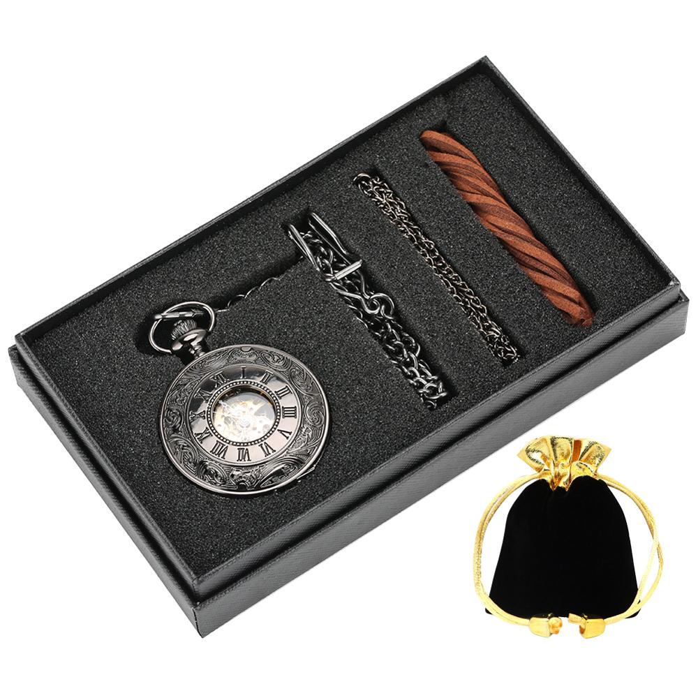 Coffret de montre à gousset mécanique Dark Inspiration