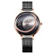 Montre bracelet quartz or rose chic femme rosegold case