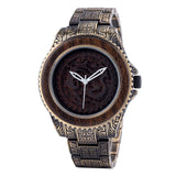 Montre bracelet bois mouvement Japonais - montre-de-poche-gousset