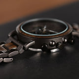 Montre bracelet en bois Chronographe - montre-de-poche-gousset