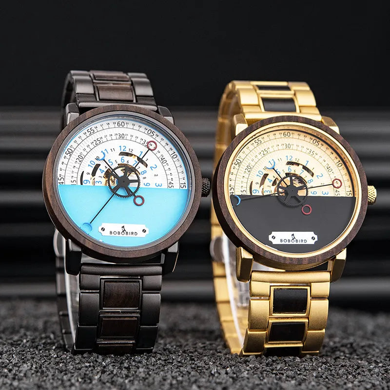 Montre automatique Chronographe erkek kol saati - montre-de-poche-gousset