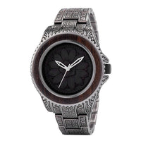Montre bracelet bois mouvement Japonais