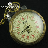 Montre Gousset Mécanique Vintage Cuivre Pur - montre-de-poche-gousset