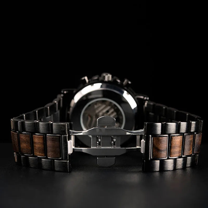 Montres bracelet mécaniques automatiques pour hommes - montre-de-poche-gousset