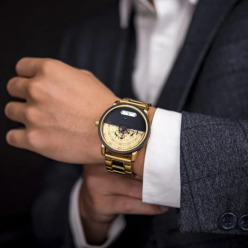 Montre automatique Chronographe erkek kol saati - montre-de-poche-gousset