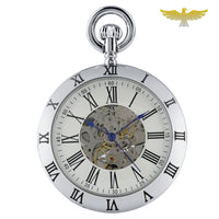 Montre à gousset argent automatique chic