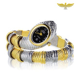 Montre bracelet serpent