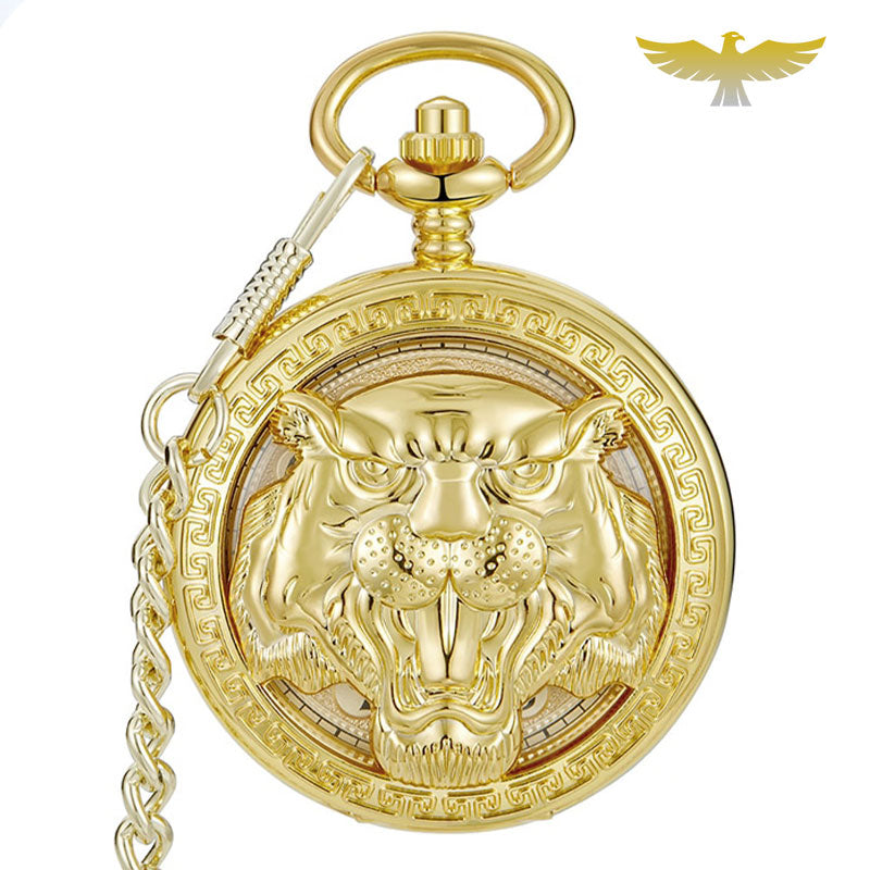 Montre à gousset mécanique Lion d'Or