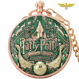 Montre à gousset musicale quartz Harry Potter remontage mécanique - montre-de-poche-gousset - cadran-ouvert, cinema, montre gousset, musique, mécanique, open-face, Papa, quartz