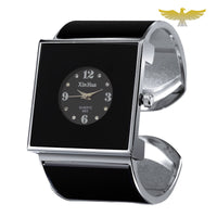 Montre bracelet carré à quartz femme