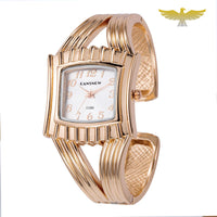 Montre bracelet femme chic à quartz carré