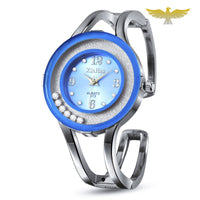 Montre bracelet femme chic à quartz colorée