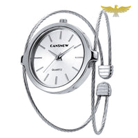 Montre bracelet originale argent femme
