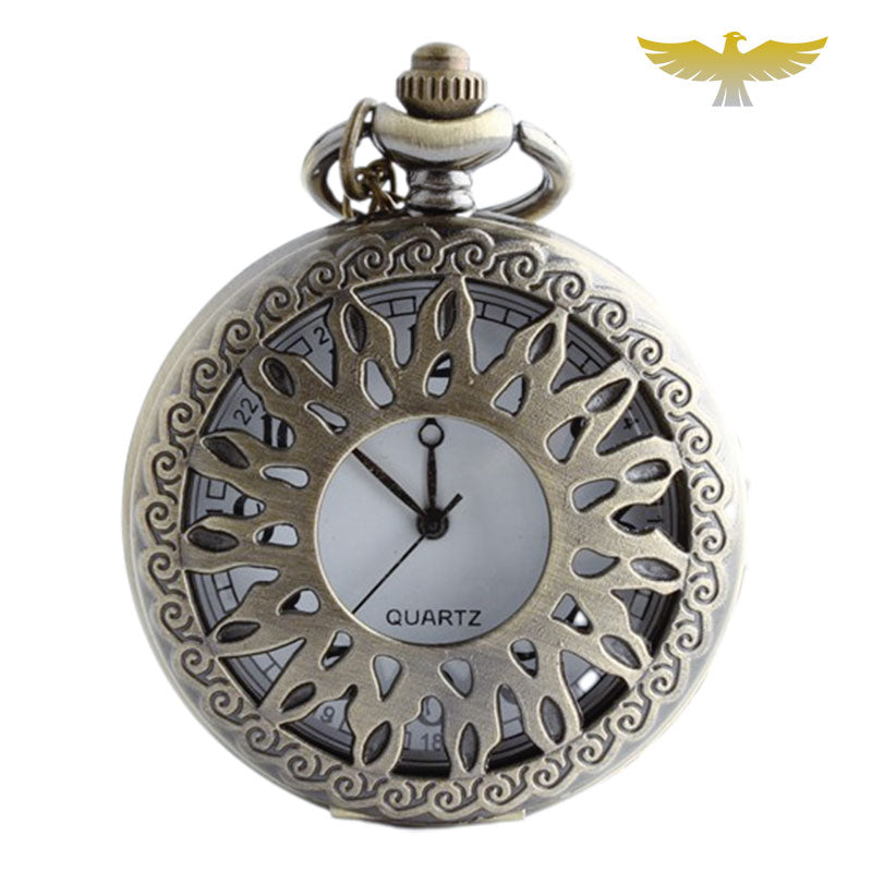 Montre collier vintage Roi Soleil