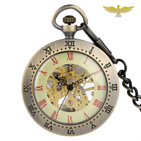 Montre de poche à remontage manuel