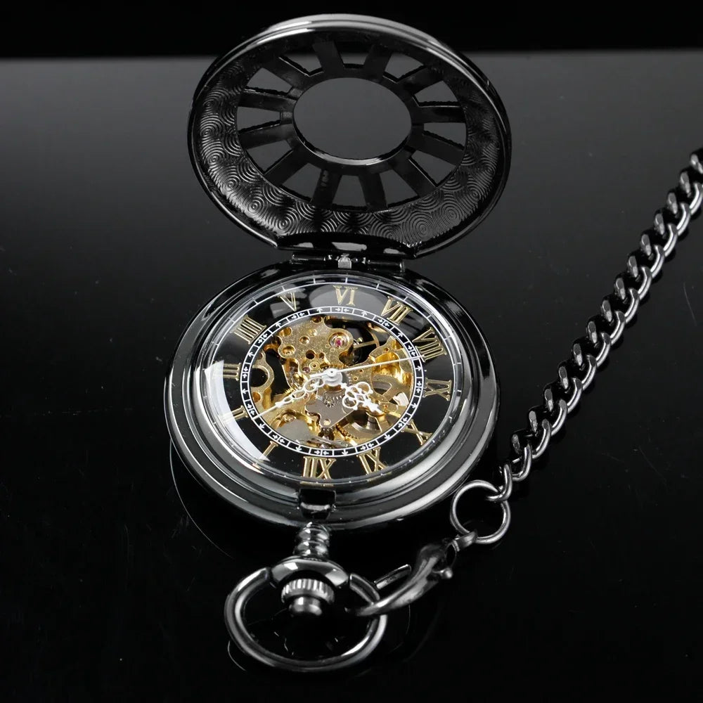 Montre a gousset mécanique Radioactive Diamond