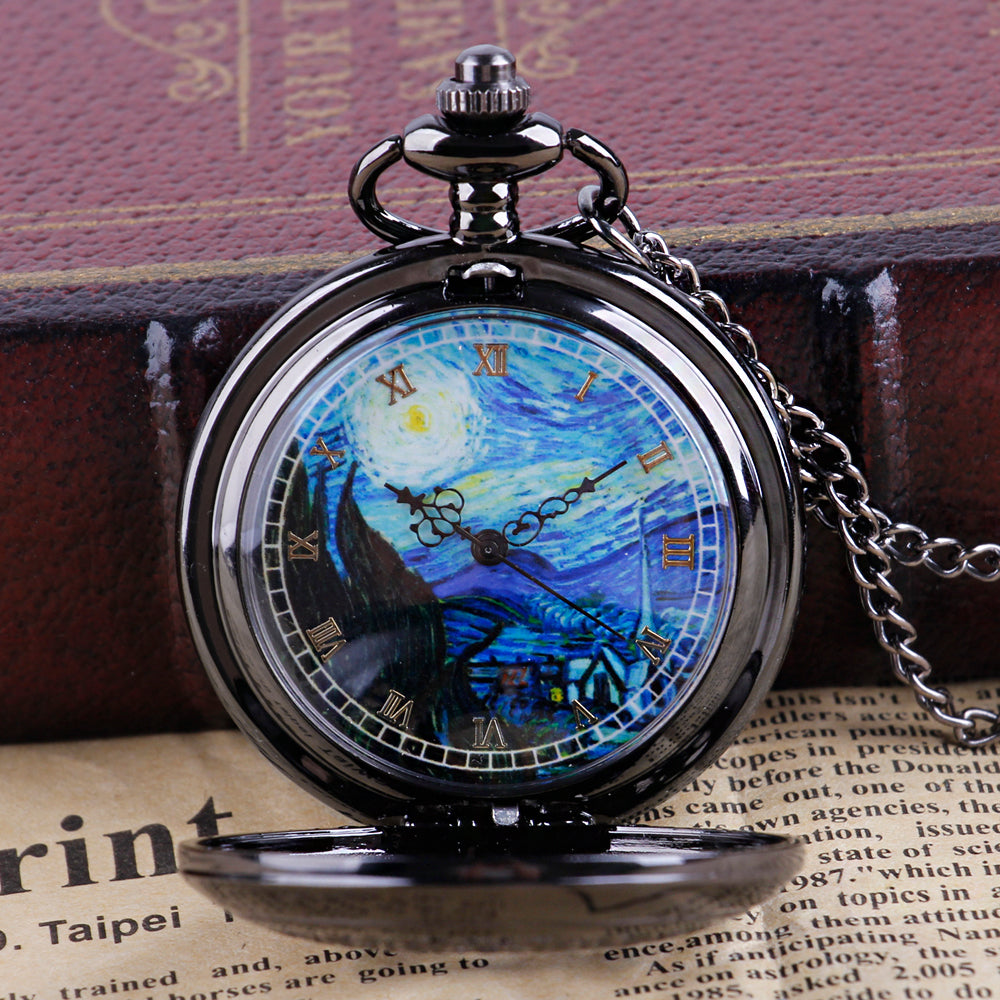 Montre collier à quartz Royal Blue