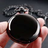 Montre à gousset quartz noire Elegant Edition