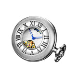 Montre a gousset mécanique Heart Moon - montre-de-poche-gousset