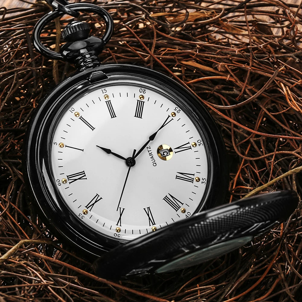Montre à gousset quartz Argent Eternel Classic - montre-de-poche-gousset