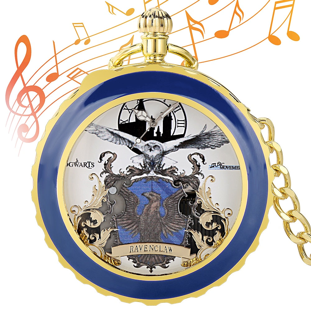 Montre à gousset musicale Vintage Gryffondor