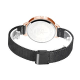 Montre bracelet quartz or rose chic femme