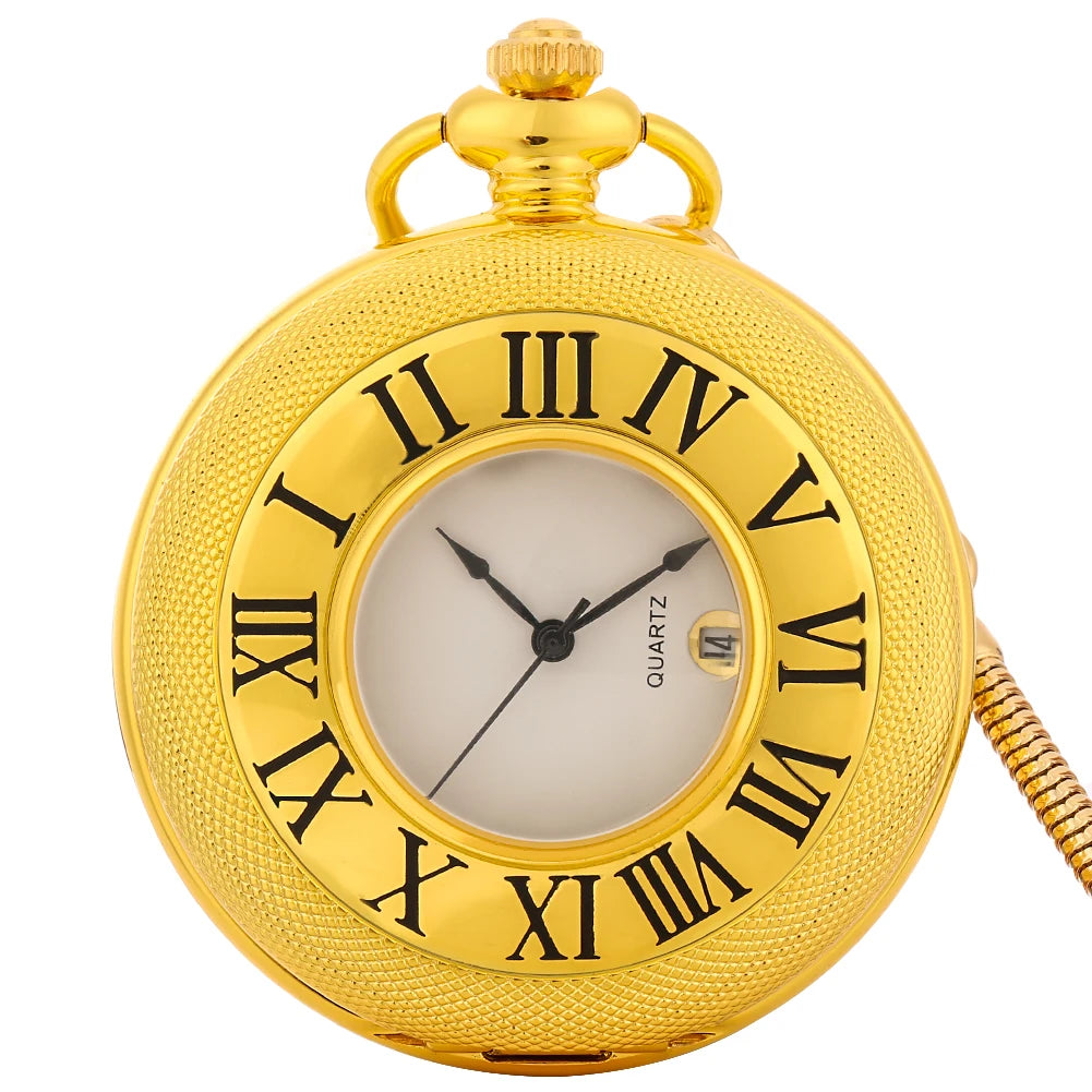 Montre à gousset quartz Argent Eternel Classic - montre-de-poche-gousset