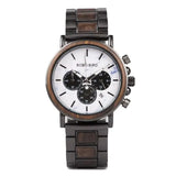 Montre bracelet en bois Chronographe - montre-de-poche-gousset
