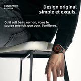 Montre magnétique pour homme en bois massif - montre-de-poche-gousset