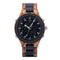 Montre bracelet en bois luminus green GZ008-1A