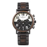 Montre bracelet en bois Chronographe - montre-de-poche-gousset