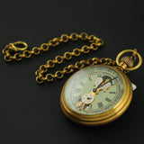 Montre de Poche Mécanique Vintage en Laiton - montre-de-poche-gousset