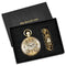 Coffret montre à gousset mécanique vintage oignon Or
