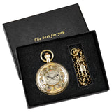Coffret montre à gousset mécanique vintage oignon