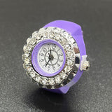 Bague montre quartz Pink lady's