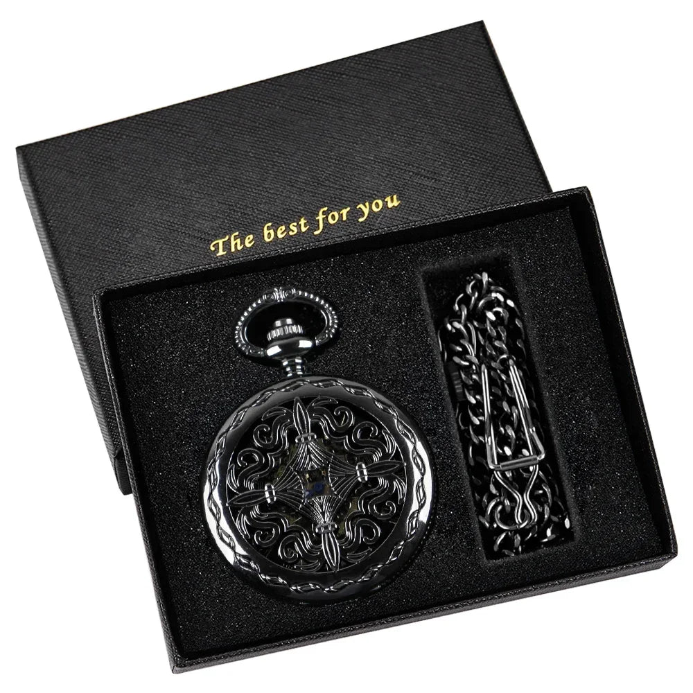 Montre à gousset mécanique Dark Tentation Oriental Mystic - montre-de-poche-gousset